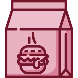 Burger Parcel  Icon