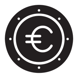 Moeda de euro  Ícone