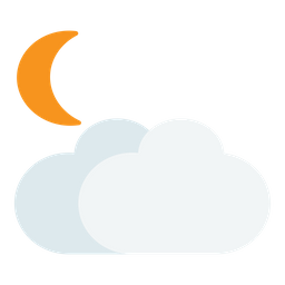 Cloudy Night  Icon