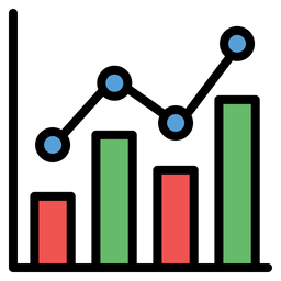 Line Chart  Icon