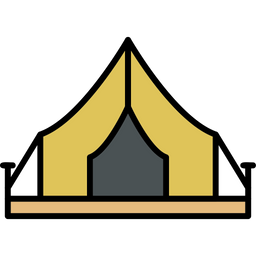 Camping Zelt  Symbol