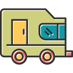 Caravan Truck  Icon