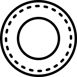 Schwarzer Kreis  Symbol