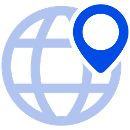 Global Location  Icon