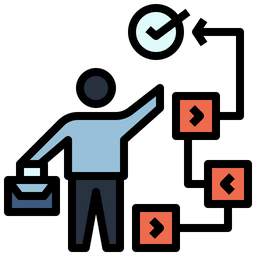 Business Process  Icon