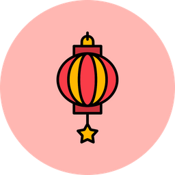 Chinesische Lampe  Symbol