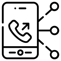 Anrufnetz  Symbol