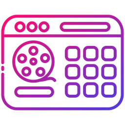 Cinema Website  Icon