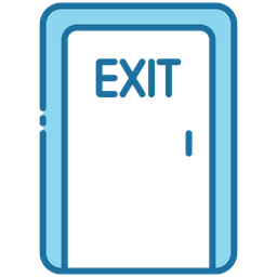 Exit Door  Icon