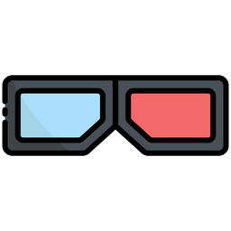 3D-Brille  Symbol