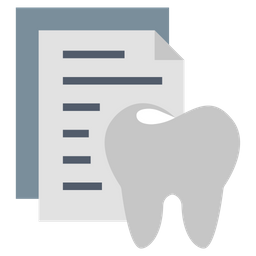 Dental Report  Icon