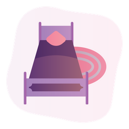 Hotel bed  Icon