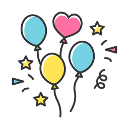 Balloons  Icon