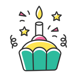 Birthday Cake  Icon