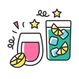 Cocktail party  Icon