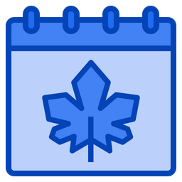 Autumn Calendar  Icon