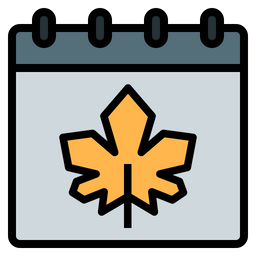 Herbstkalender  Symbol