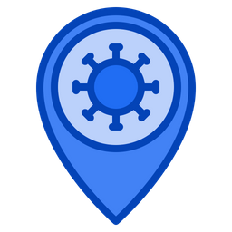 Covid Location  Icon