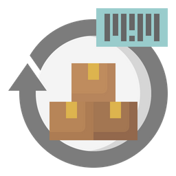 Delivery Barcode  Icon