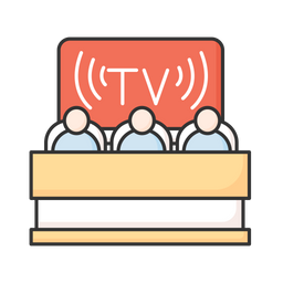 TV audience  Icon