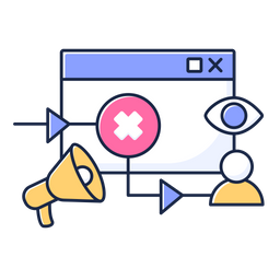 Bounce rate  Icon