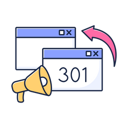 301 redirect  Icon