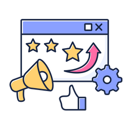 Online reputation management  Icon