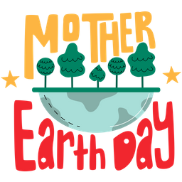 Mother earth day  Icon