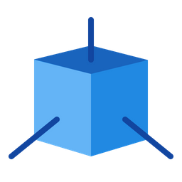 3 D Cube  Icon