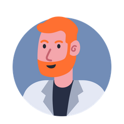 Man With Beard And Suit Avatar  Icon