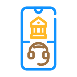 Online Bank Service  Icon