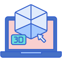 Gráficos 3d  Icono