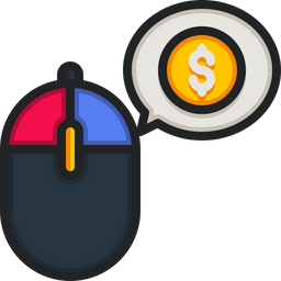 Cost Per Click  Icon