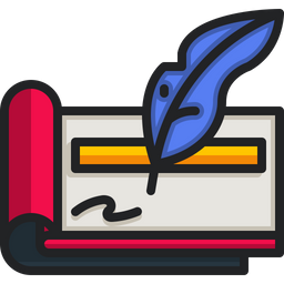 Cheque Book  Icon