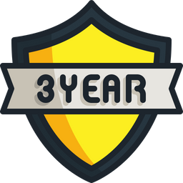 3 Year Warranty  Icon