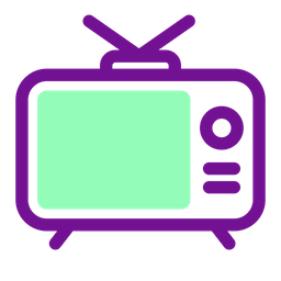 Retro Tv  Icon