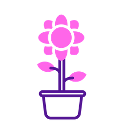 Blumentopf  Symbol