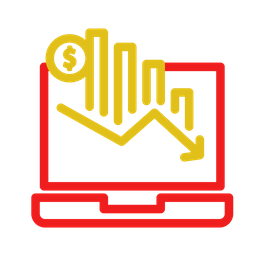 Perda financeira  Ícone