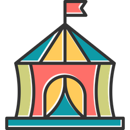 Circus Tent  Icon