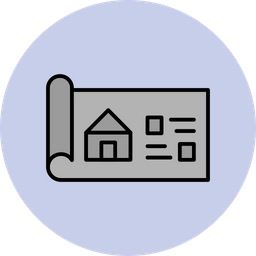 House Blueprint  Icon