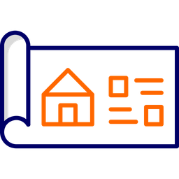 House Blueprint  Icon