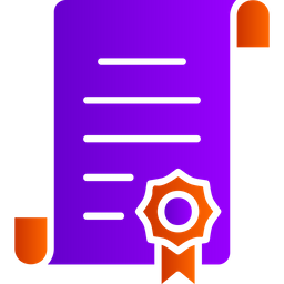 Certificate  Icon