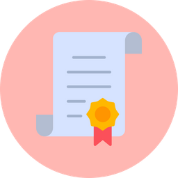 Certificate  Icon