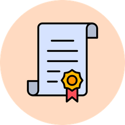 Certificate  Icon