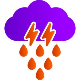 Cloud Rain  Icon