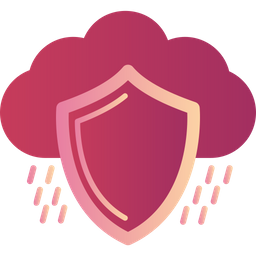 Cloud Shield  Icon