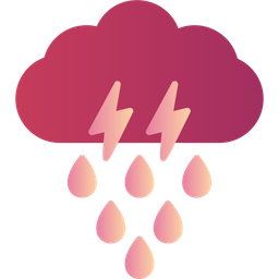 Cloud Rain  Icon