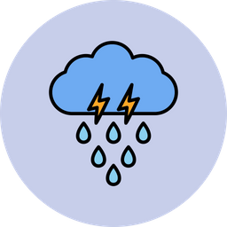 Cloud Rain  Icon