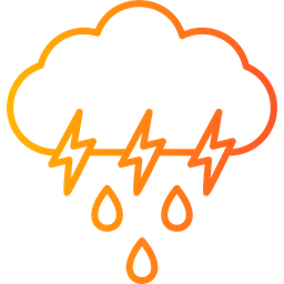 Cloud Rain  Icon