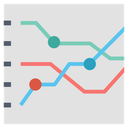 Gráfico de negócios  Ícone